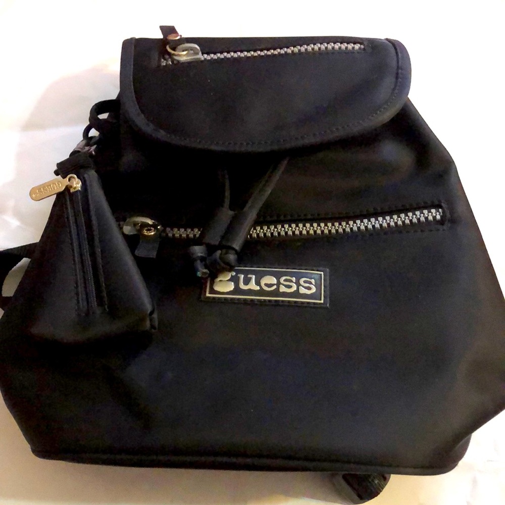 Guess black backpack
